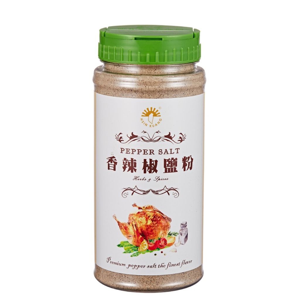 新光 香辣椒鹽粉 460g罐