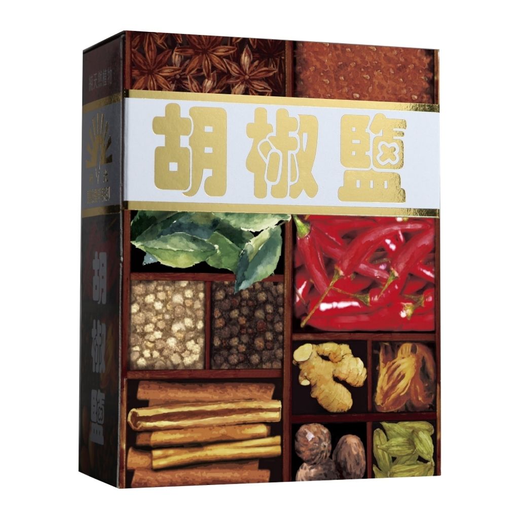 新光 白胡椒鹽 600g盒