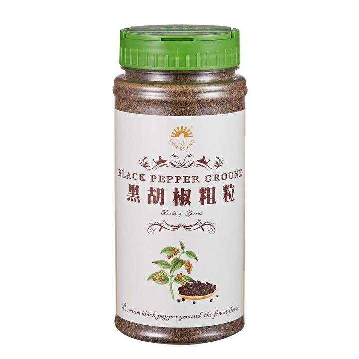 新光 純高山黑胡椒粗粒 300g罐
