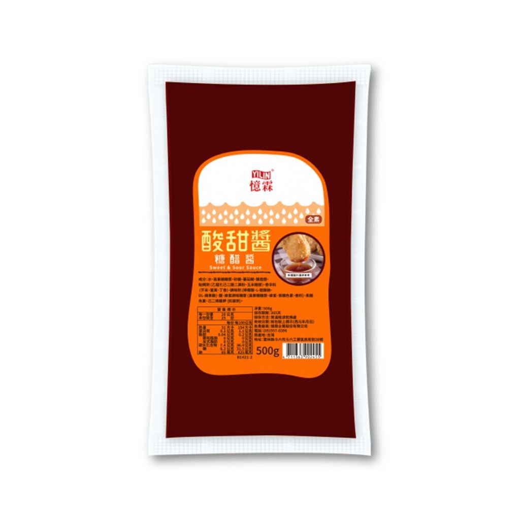 憶霖 酸甜醬 500g