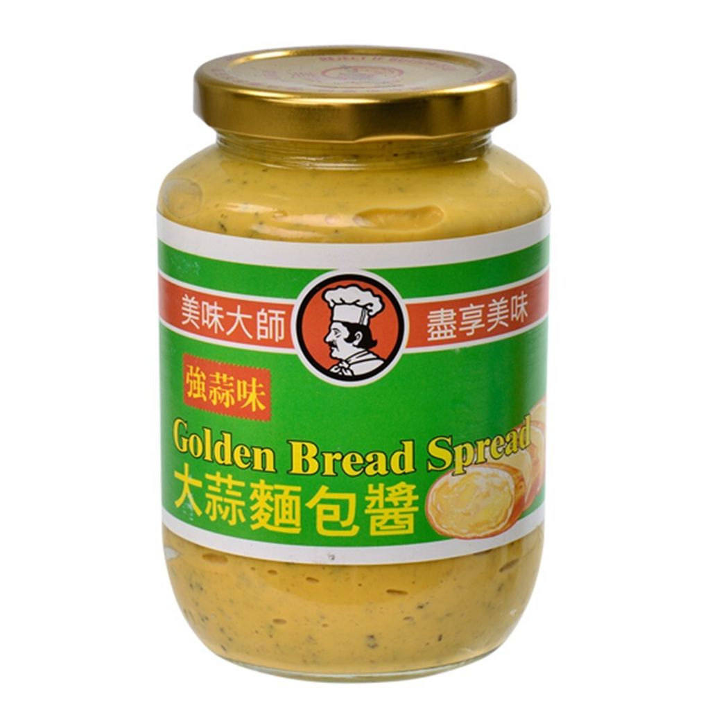美味大師 大蒜麵包醬-強味 470G Golden Bread Spread