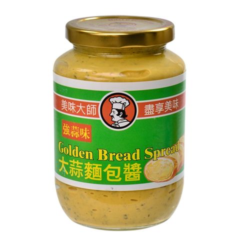 美味大師 大蒜麵包醬-強味 470G Golden Bread Spread