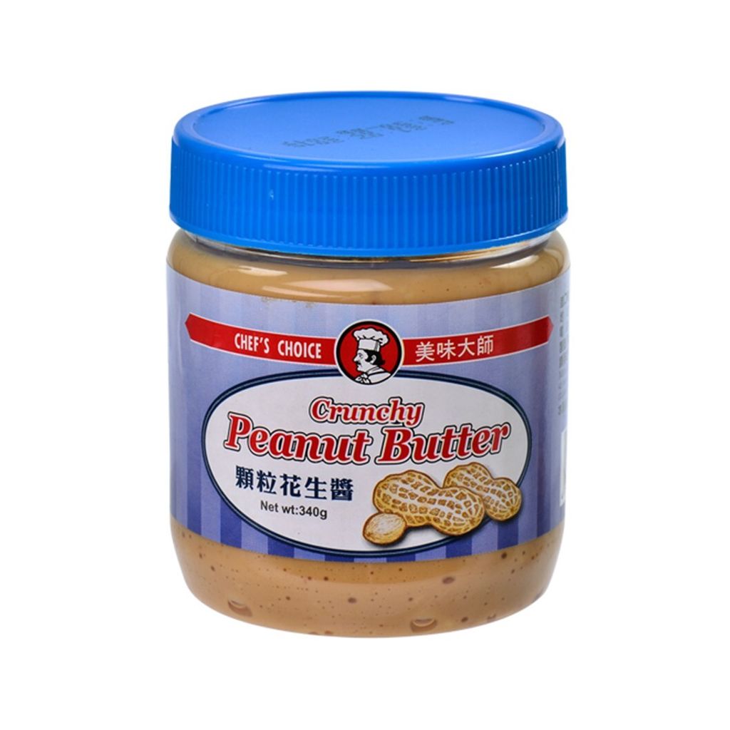 美味大師 顆粒花生醬 340g Peanut Butter(Crunchy)