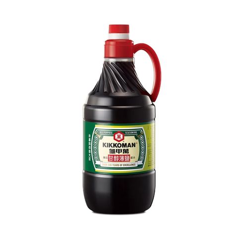 龜甲萬 甘醇薄鹽醬油 1600mL