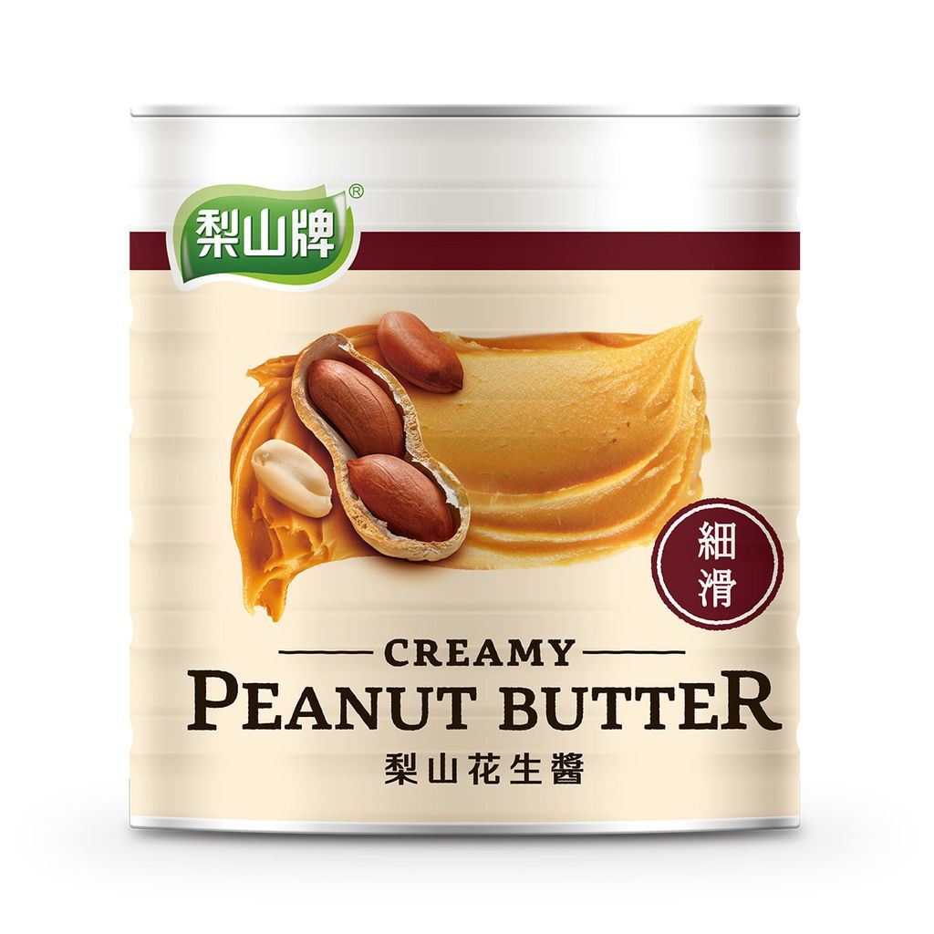 梨山花生醬-細滑2.8kg