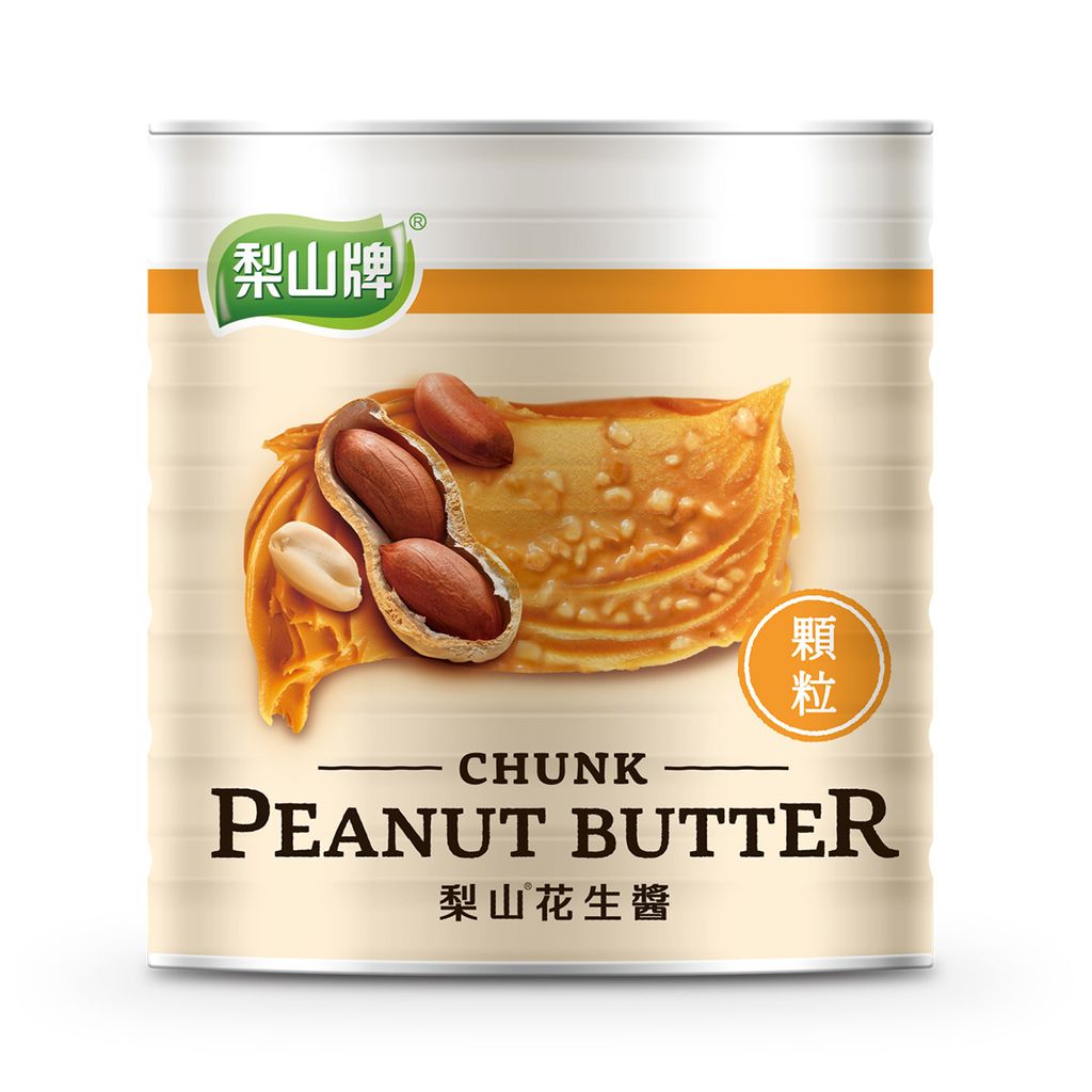 梨山花生醬-顆粒2.8kg
