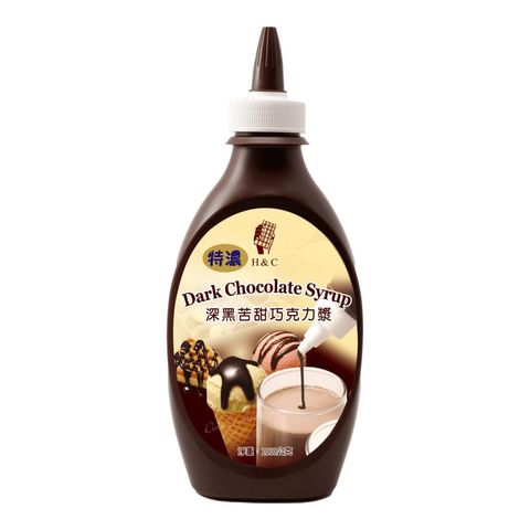 正慧 深黑苦甜巧克力漿 1000g
