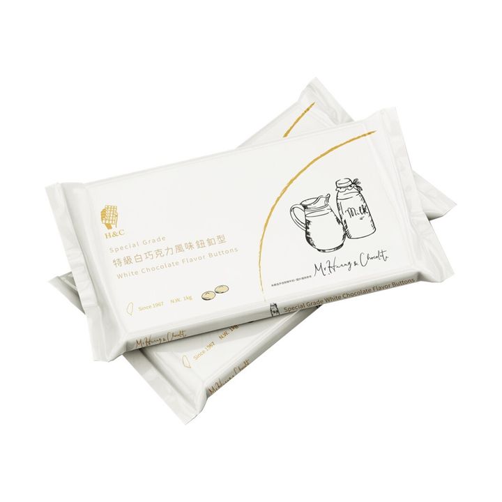 正慧 特級白巧克力風味鈕釦型 1kg