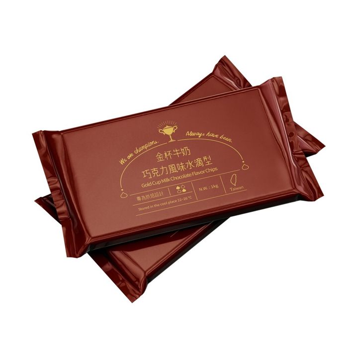 正慧 金杯牛奶巧克力風味水滴型 1kg