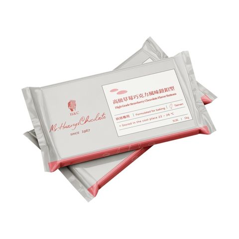 正慧 高級草莓巧克力風味鈕扣型 1kg