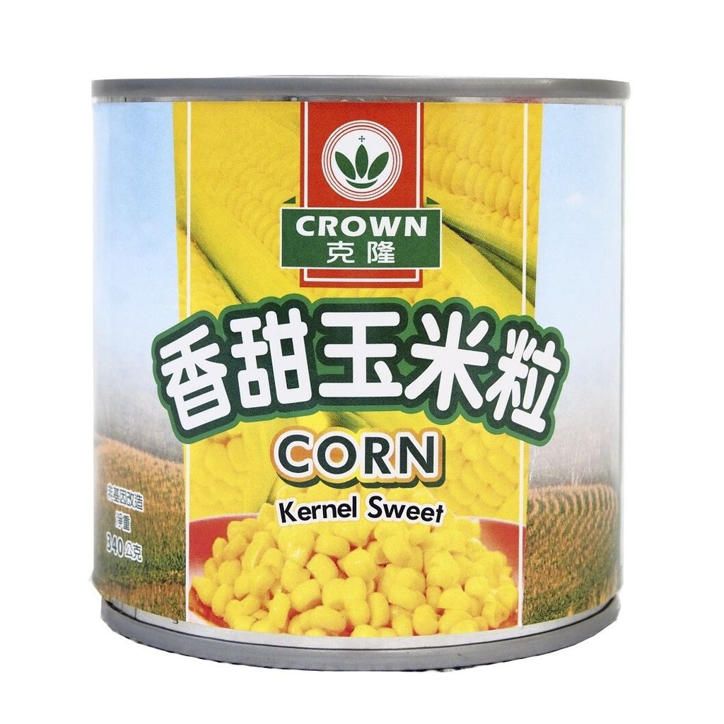 CROWN克隆 香甜玉米粒 340g