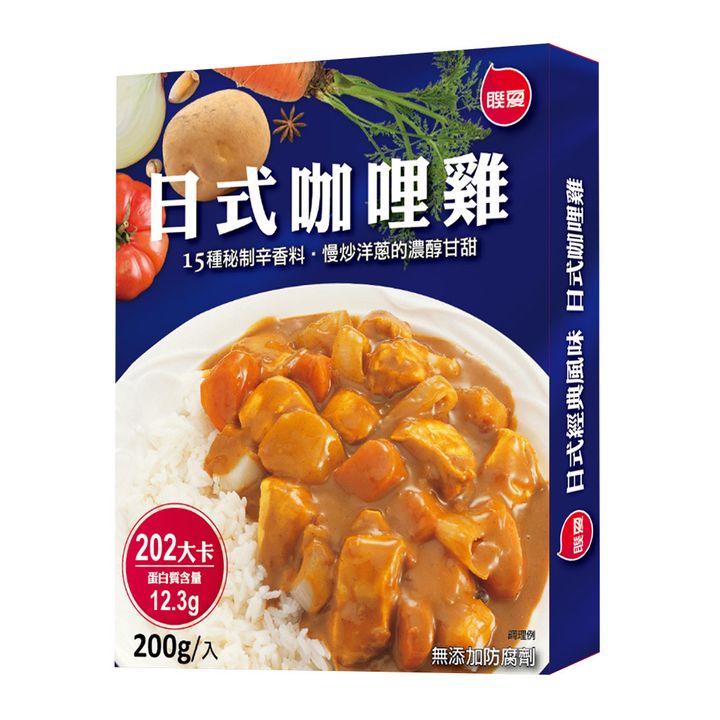 聯夏 日式咖哩雞 200g盒