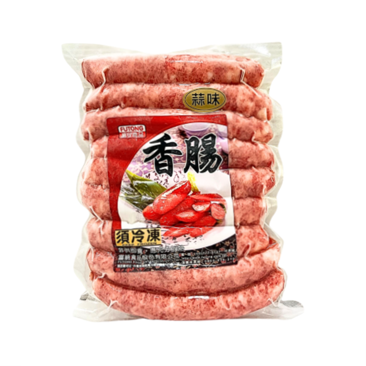 A0933_富統-蒜味香腸600g_去背圖