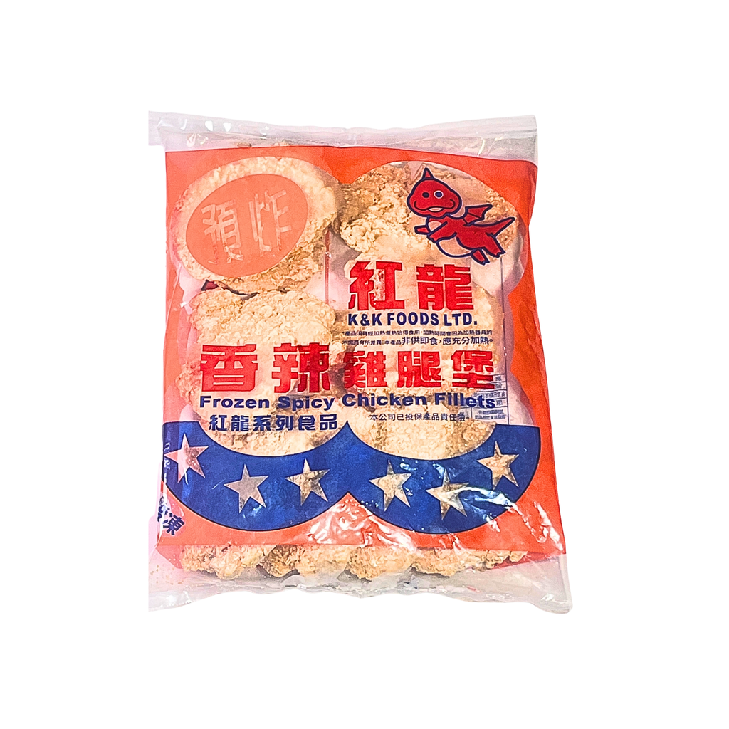 A0034紅龍-[辣]卡啦雞腿 10片(無回)