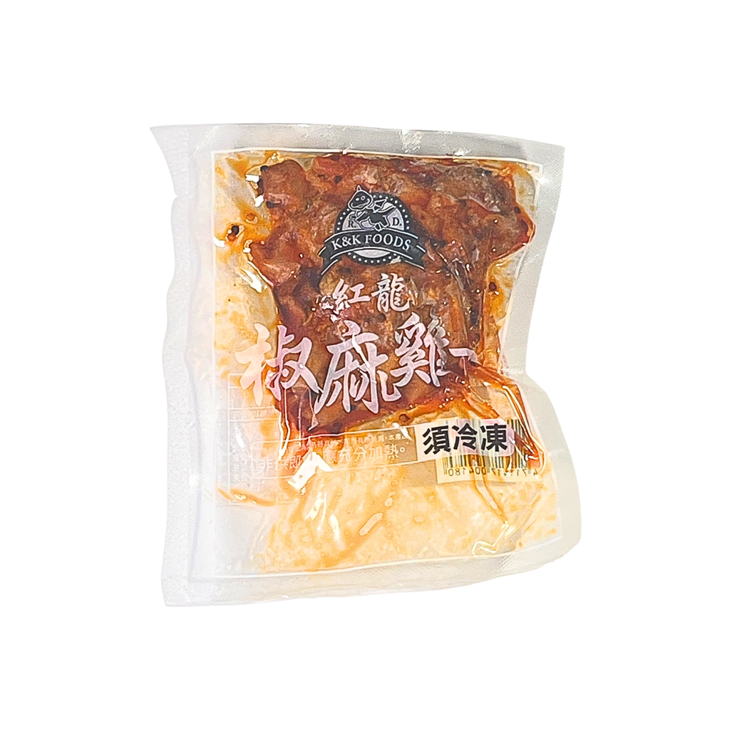 A0037紅龍-椒麻雞丁 200g(無回)