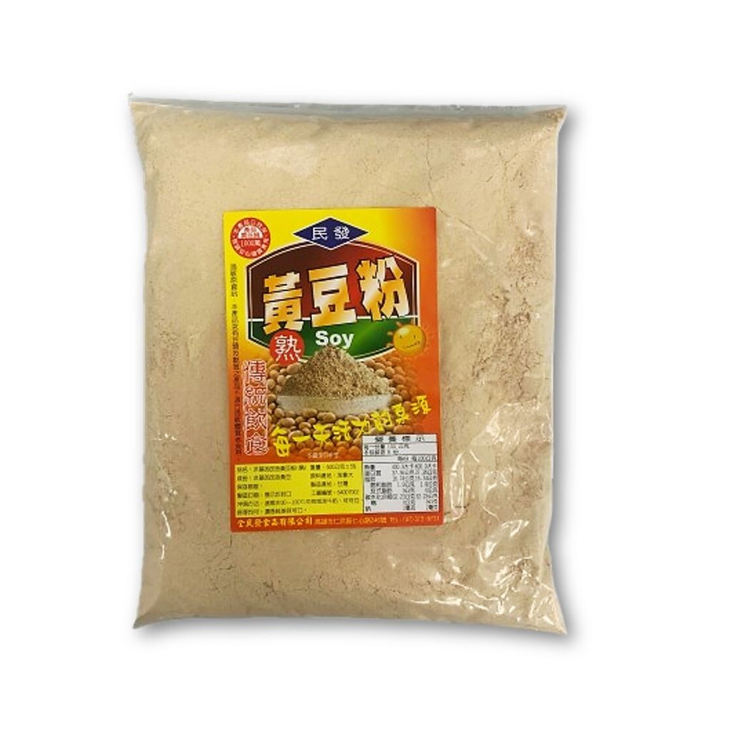 民發 熟黃豆粉 600g