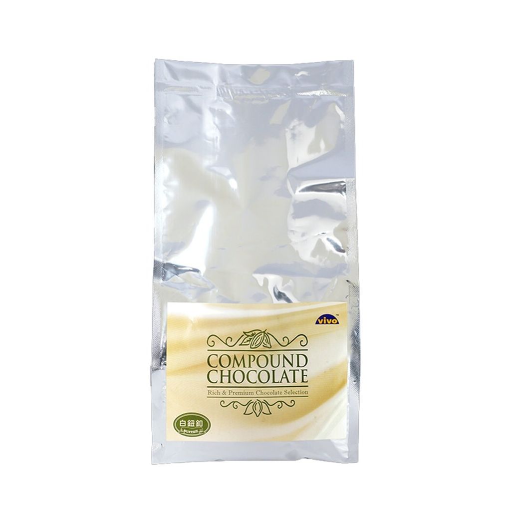 百純 白巧克力風味鈕扣 1kg