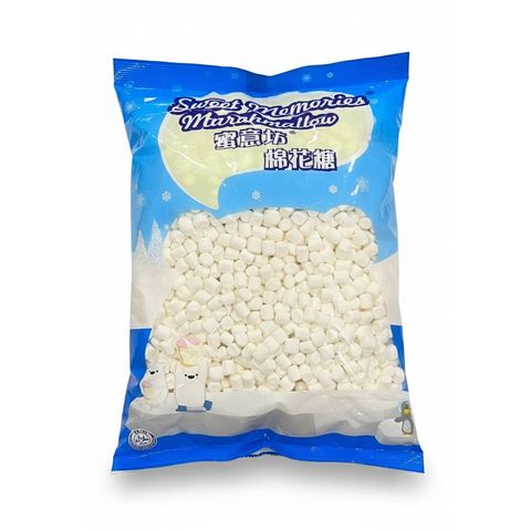 蜜意坊 迷你特白棉花糖1.2cm logo