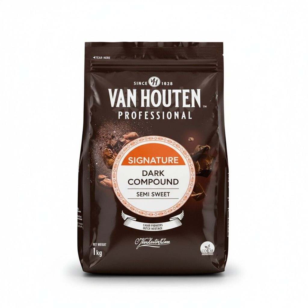 梵豪登 特級深黑苦甜巧克力風味鈕扣MA