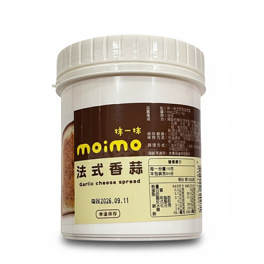 moimo抹一抹 法式香蒜起司醬 800g