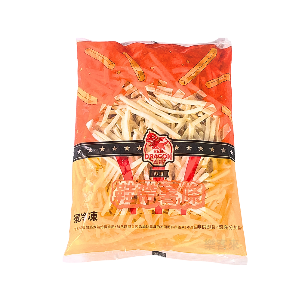 A1101_紅龍 鞋帶7mm薯條