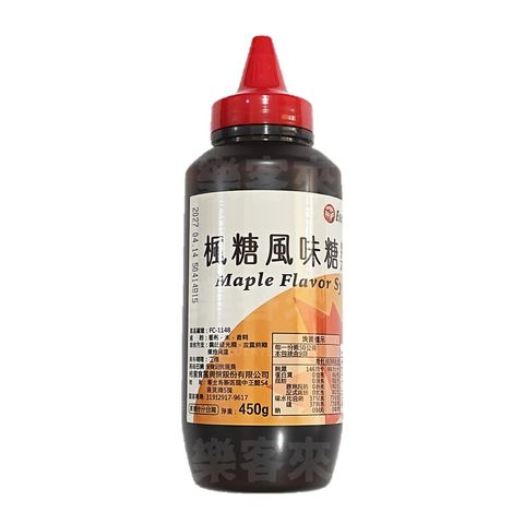 柏泰 楓糖風味漿 450mL