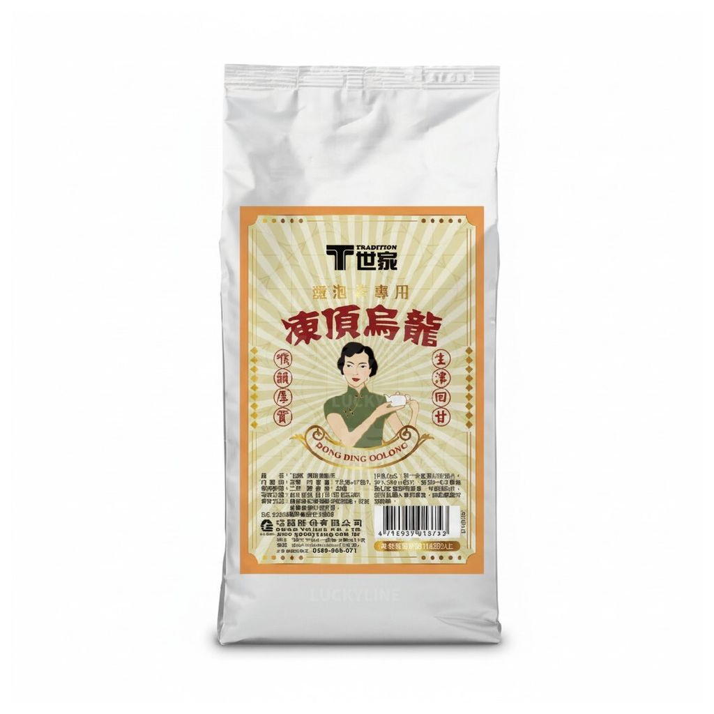 T世家 壺泡茶 凍頂烏龍 7gx37 logo