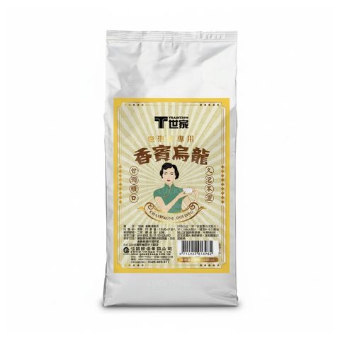 T世家 壺泡茶 香檳烏龍 7gx37 logo