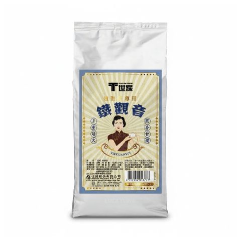 T世家 壺泡茶 鐵觀音 7gx37 logo