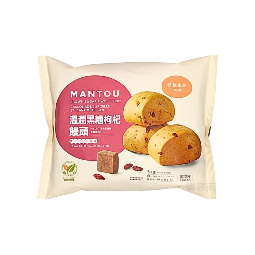 A0483_奇美 溫潤黑糖枸杞饅頭