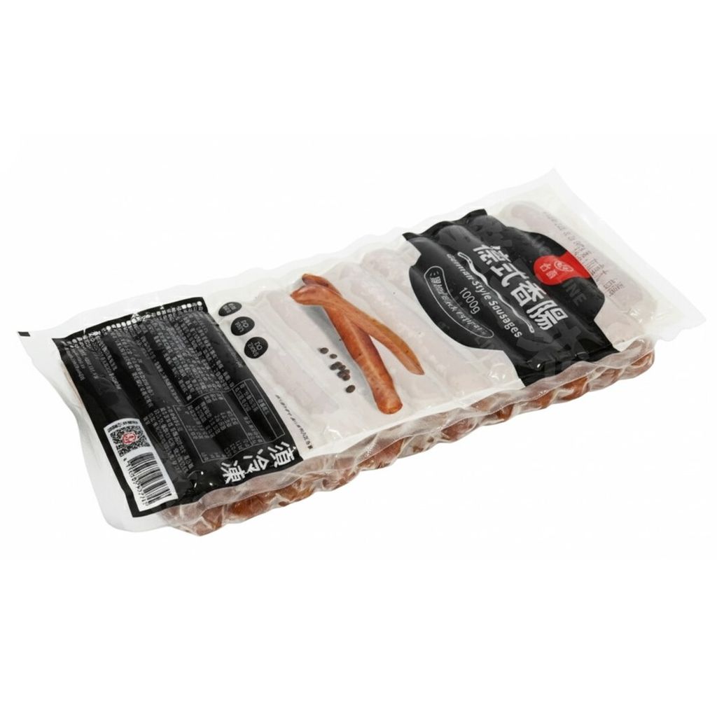 台畜 德式香腸 (黑胡椒) 1kg 2