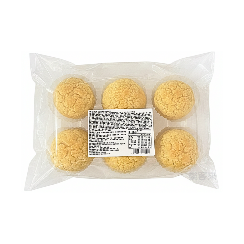 A03091_金品 冰火菠蘿包 (內含奶油切片)