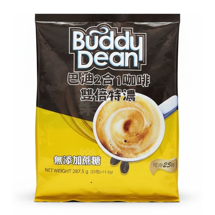 巴迪 二合一咖啡-雙倍特濃 11.5gx25入