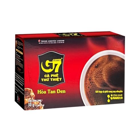G7 即溶黑咖啡 盒