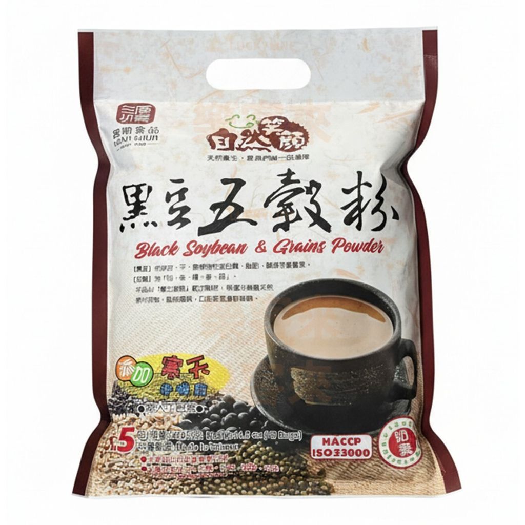 自然笑顏 黑豆五穀粉