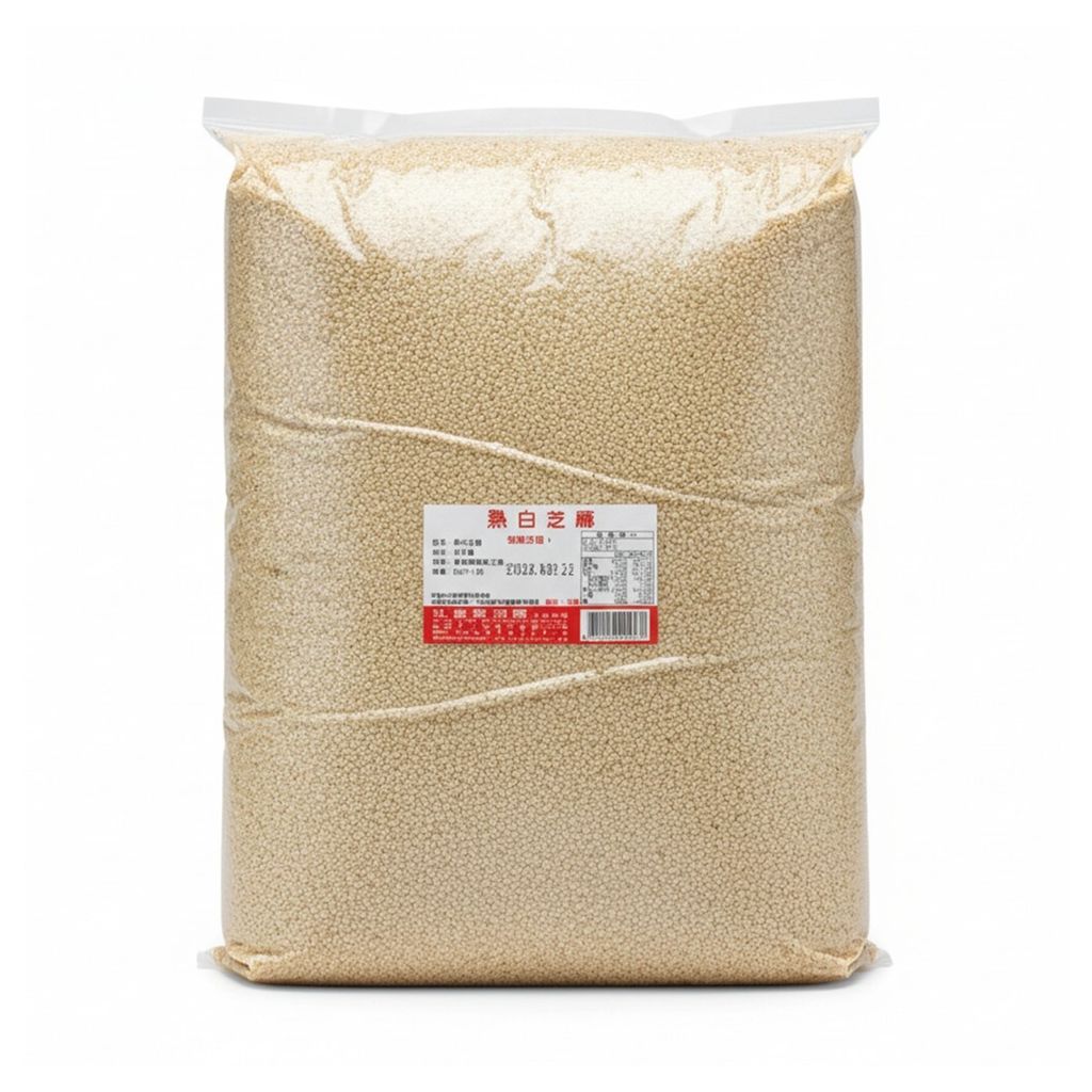 弘益 熟白芝麻粒 3kg