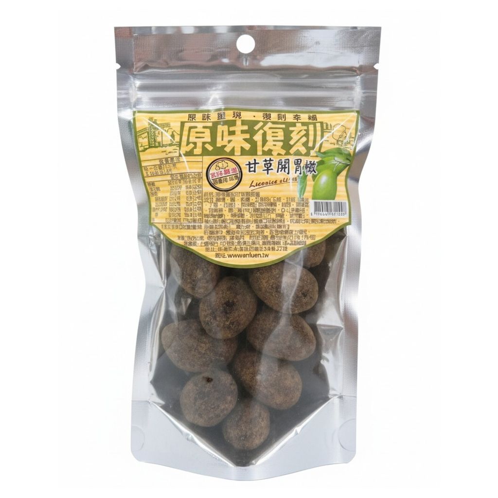 原味復刻 甘草開胃橄欖 150g