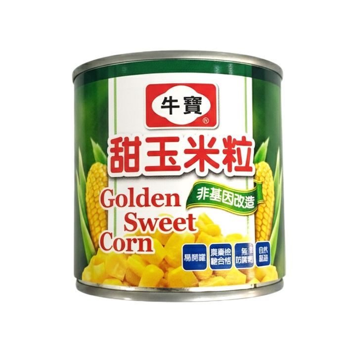 牛寶 甜玉米粒 (易開罐) 340g