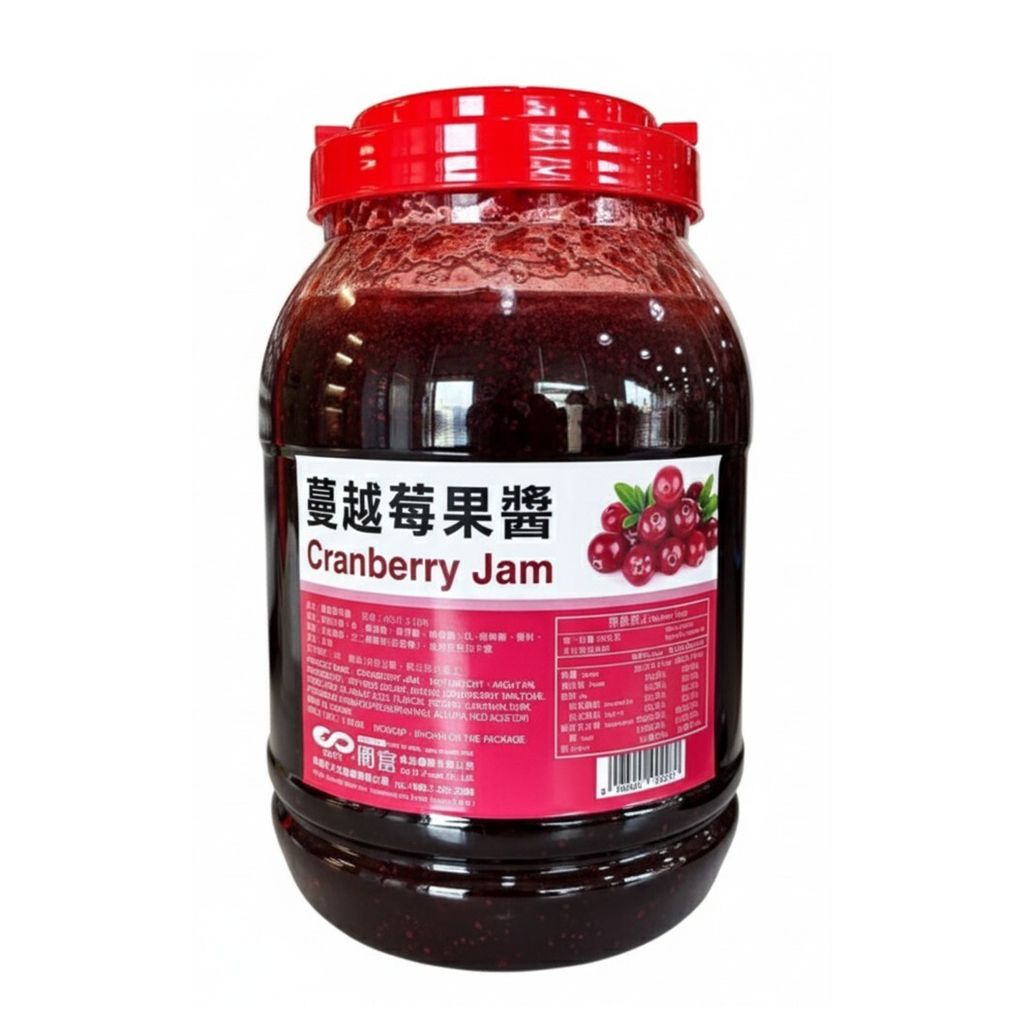 開富 蔓越莓果醬 4kg