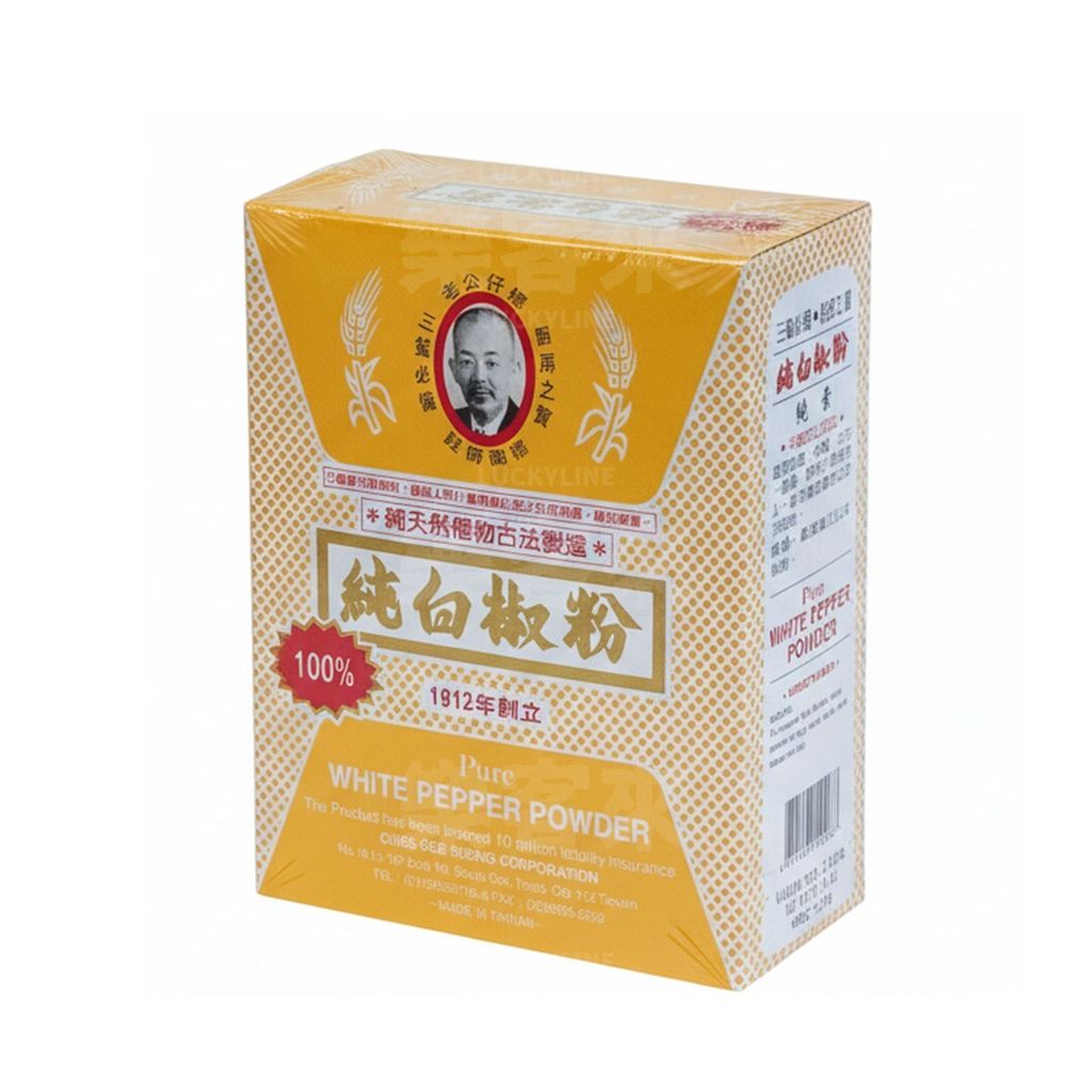 老公仔標 100%純白椒粉 600g