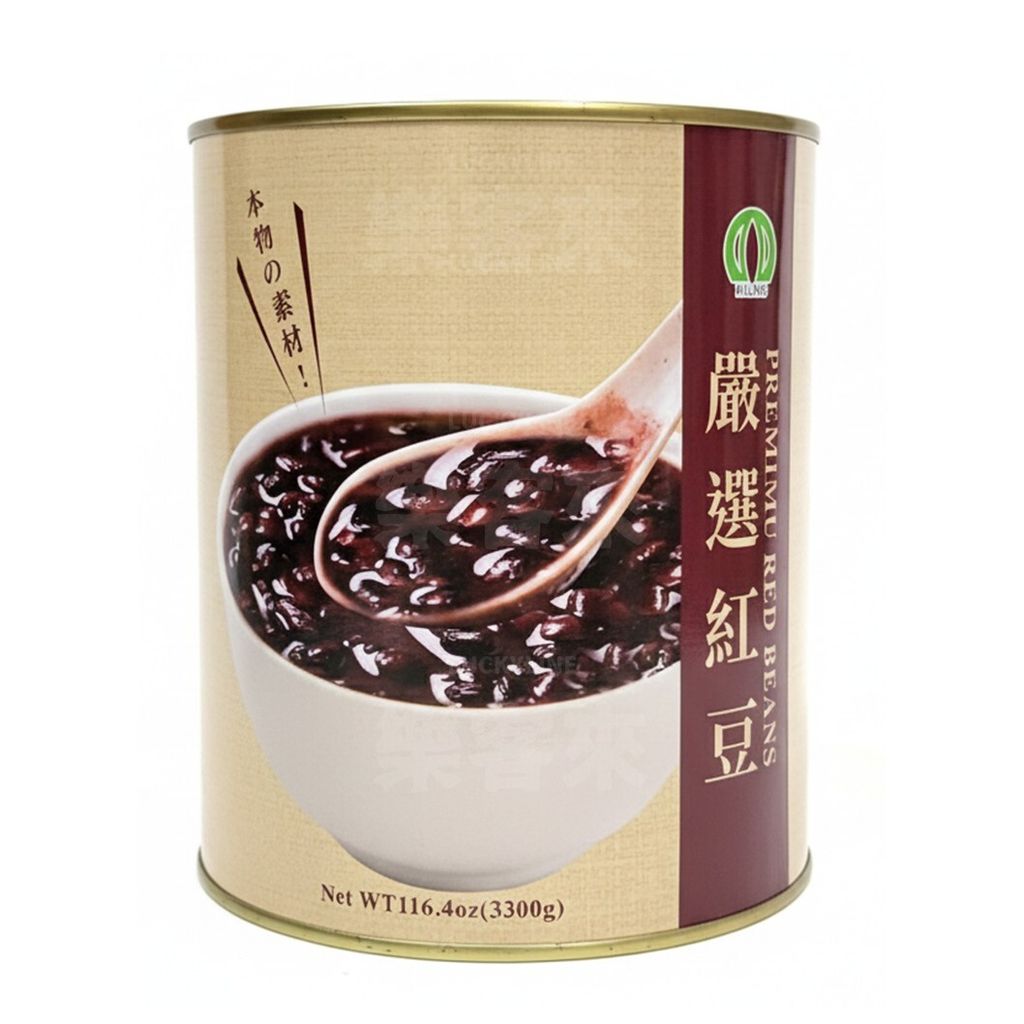 祺霖 嚴選紅豆罐頭 3.3kg