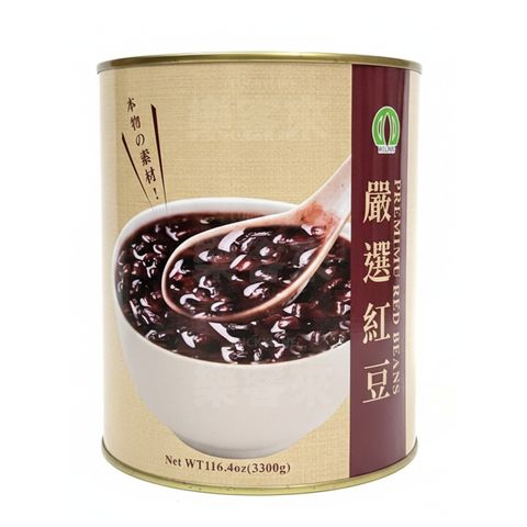 祺霖 嚴選紅豆罐頭 3.3kg