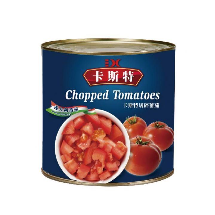 卡斯特 切碎蕃茄罐頭 400g