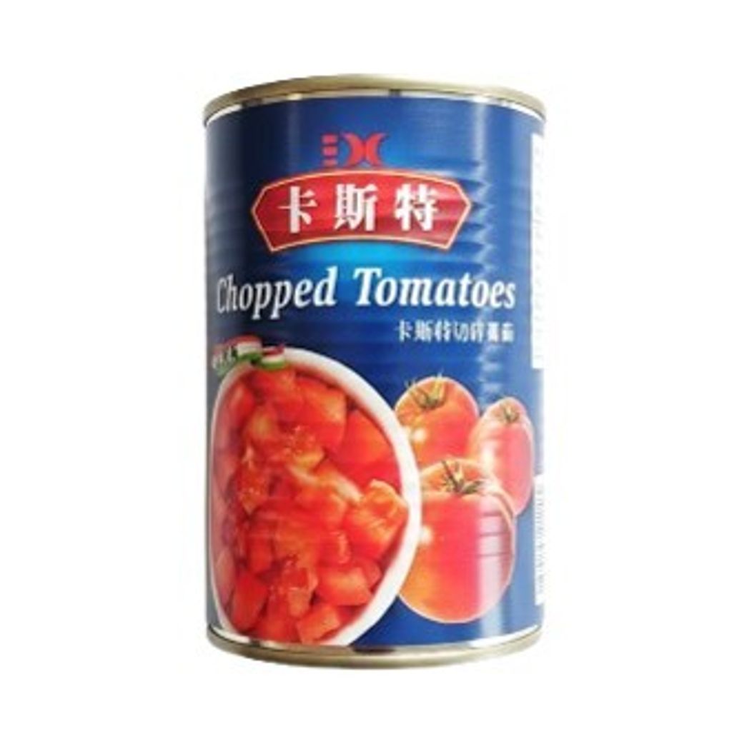 卡斯特 切碎蕃茄罐頭 400g