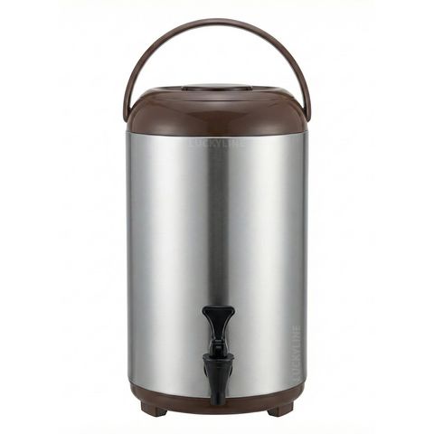 清心 不鏽鋼茶桶 咖12L