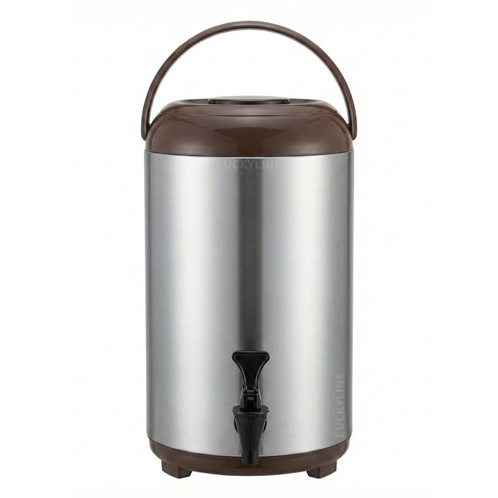 清心 不鏽鋼茶桶 咖12L