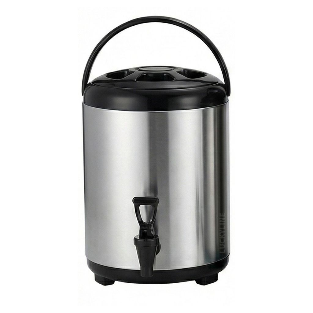 牛88 日式保溫茶桶 8L.10L (黑)