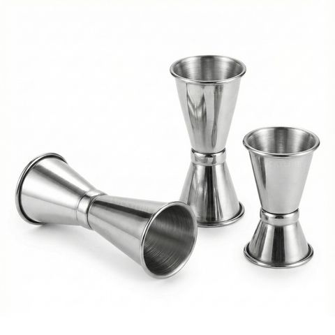 雅致 白鐵盎司杯