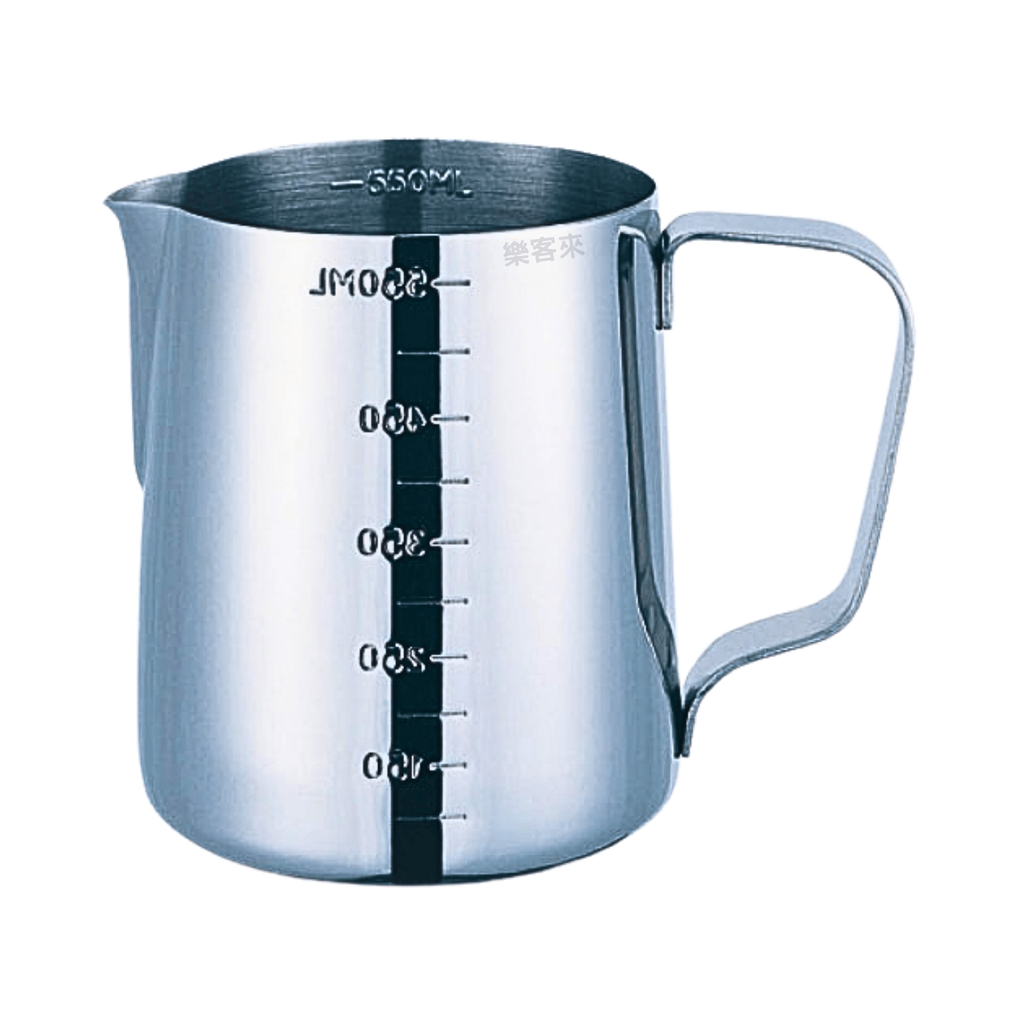 L0512_寶馬牌 不鏽鋼刻度拉花杯 600c.c.