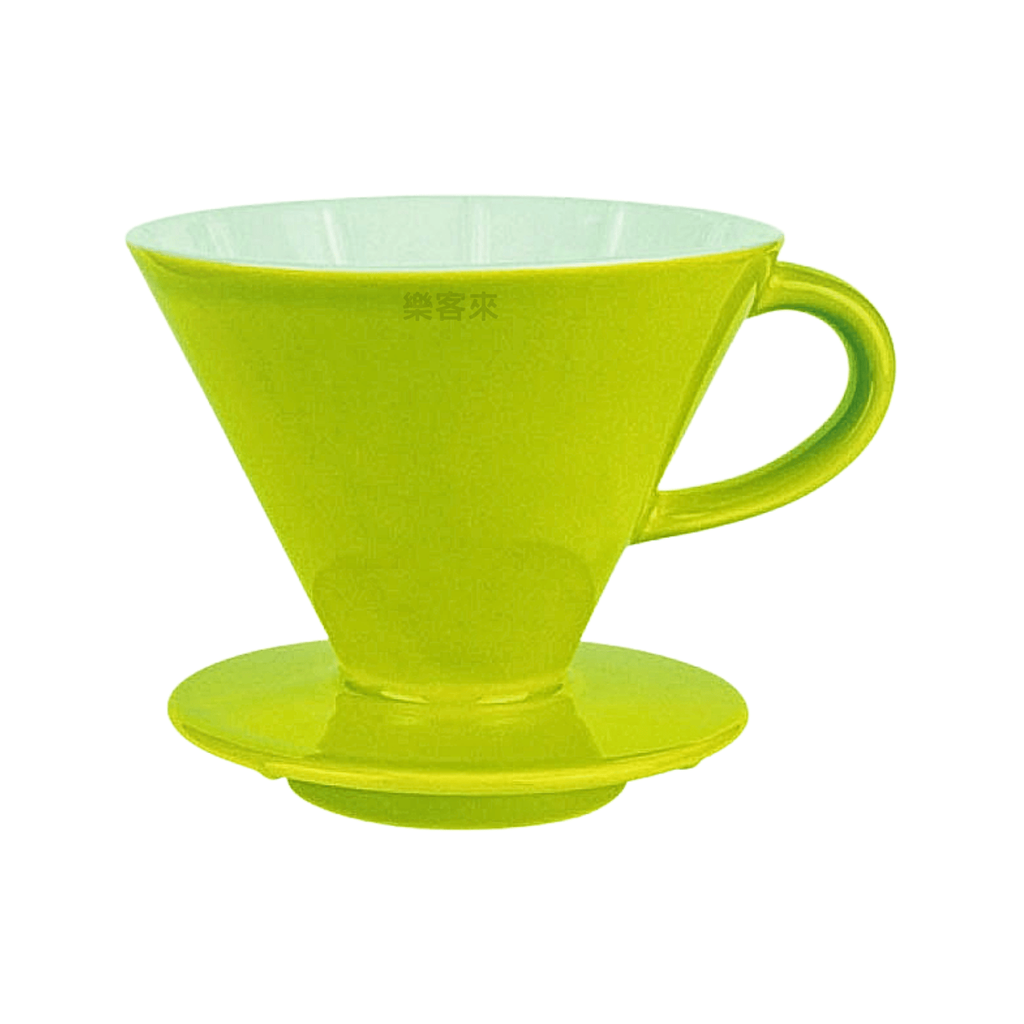 L0474_寶馬牌 錐形咖啡濾杯 1-4杯-綠